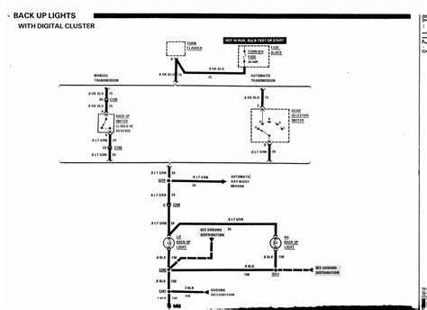 2005 mustang reversing light diagram